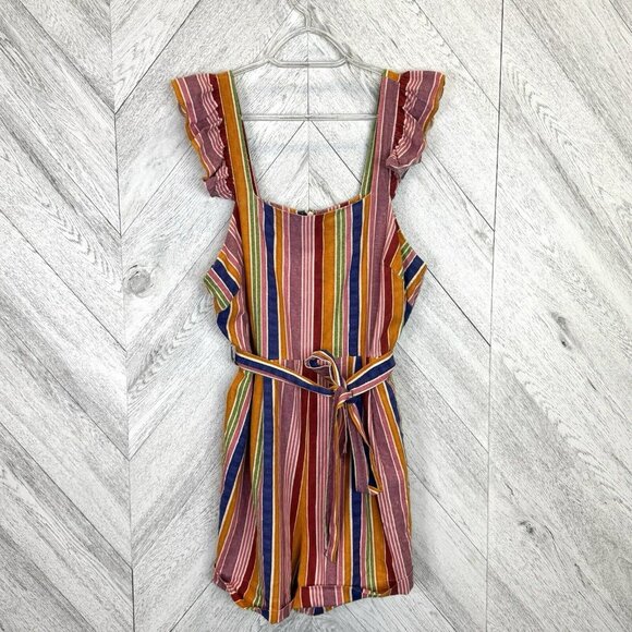 FARM Rio Colorful Striped Romper - Picture 2 of 4